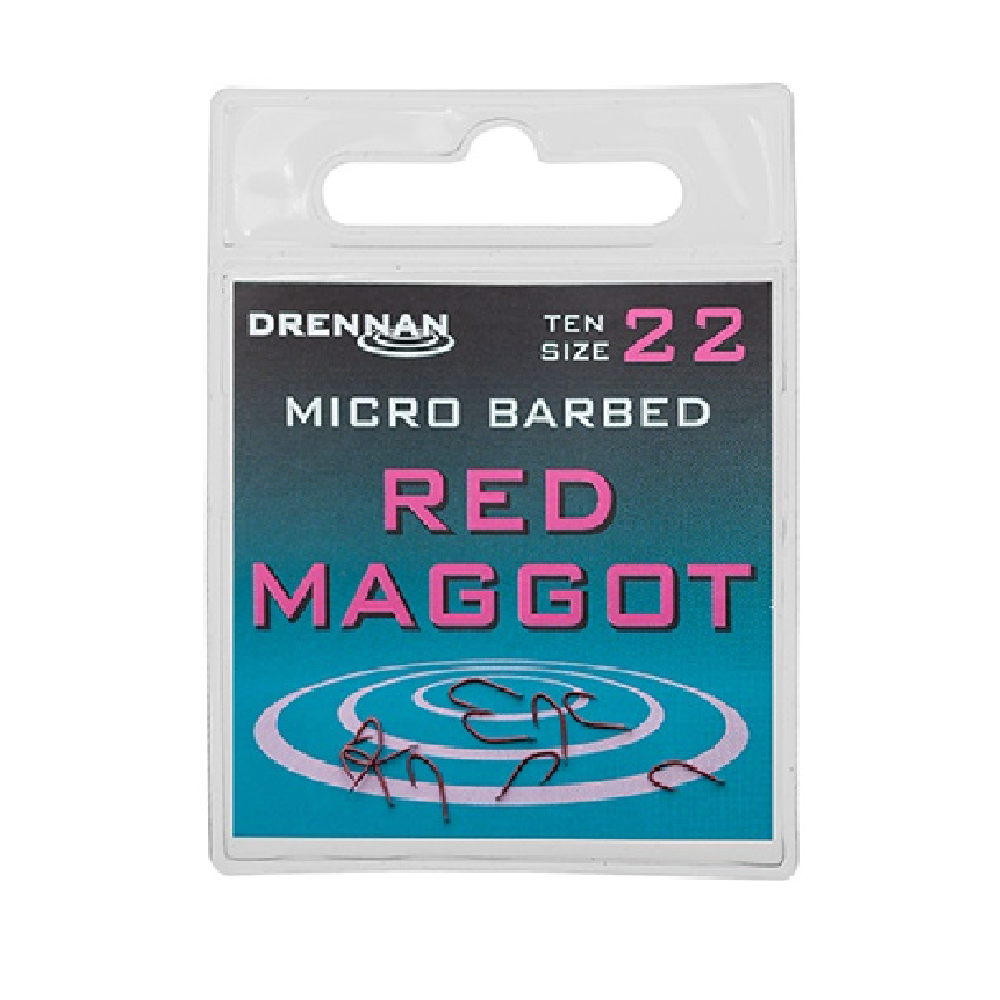 Red Maggot Micro Barbed
