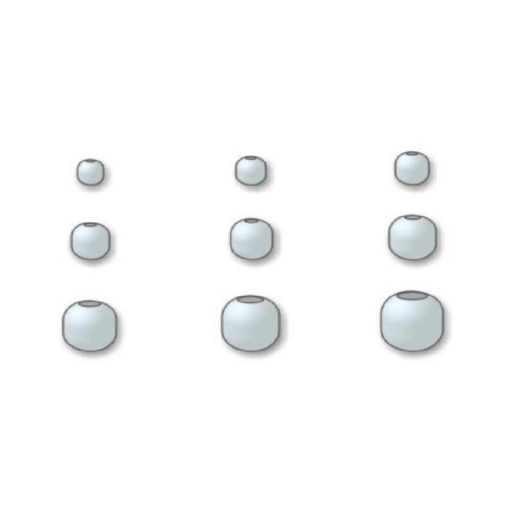 Perline Foro Calibrato
