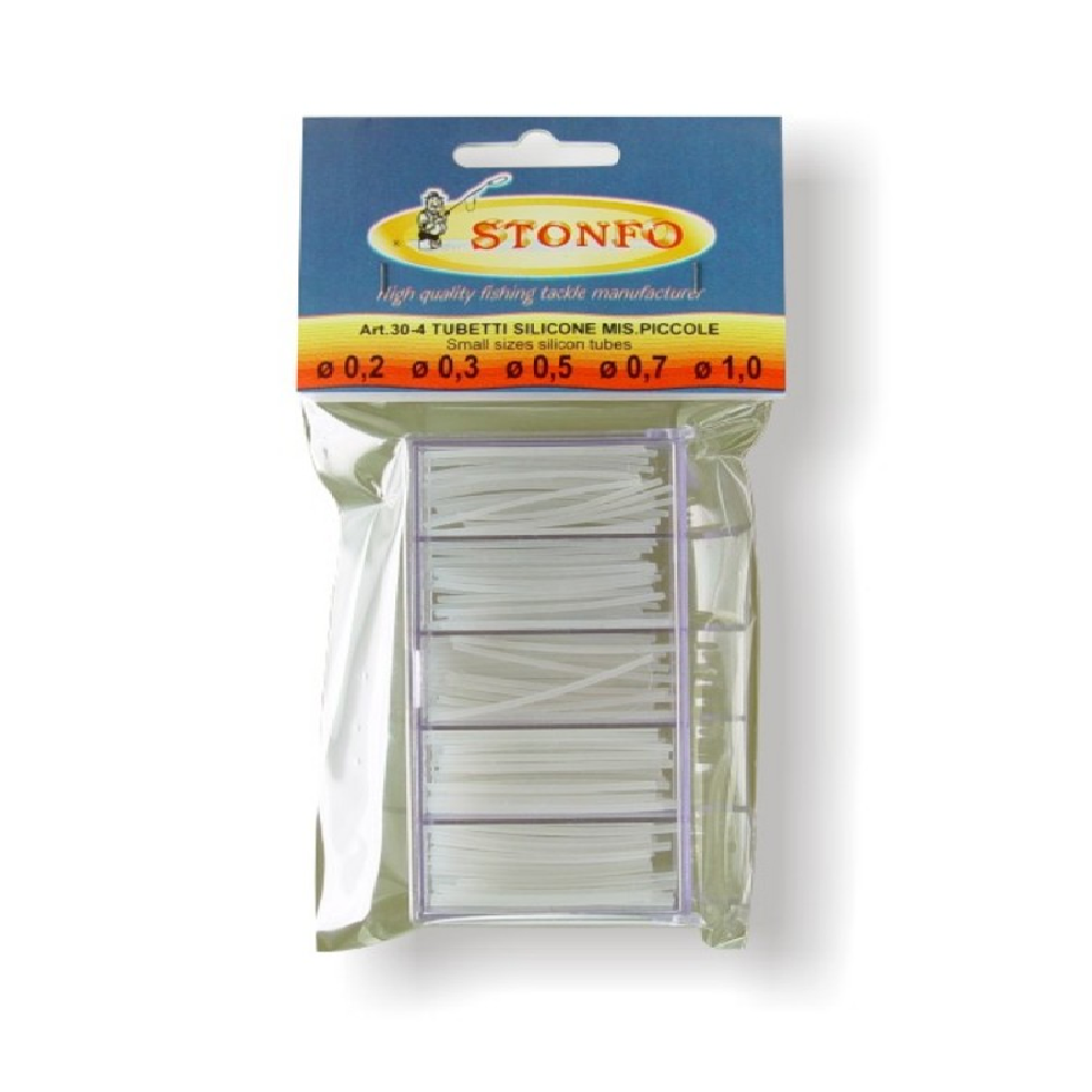 Tubetti Silicone Trasparente In Scatolina Mis. Piccole