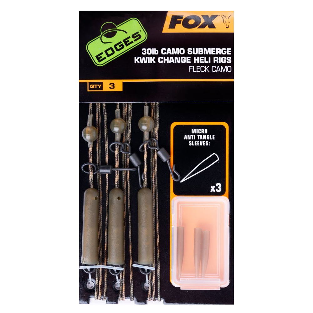 Camo Submerge Kwik Change Heli Rigs Fleck Camo