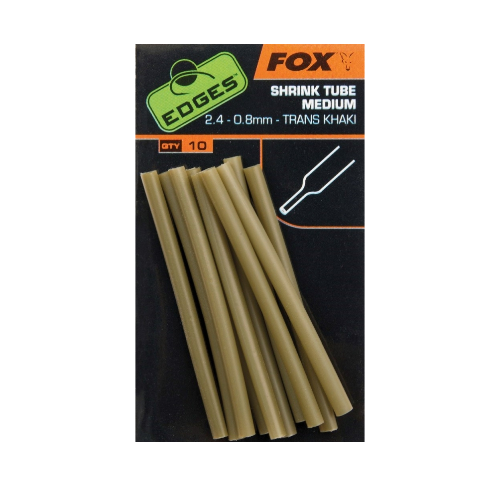 Shrink Tube Medium 2,4-0,8 Trans Khaki