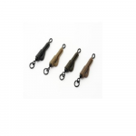 Hybrid Lead Clips - gravel - 8