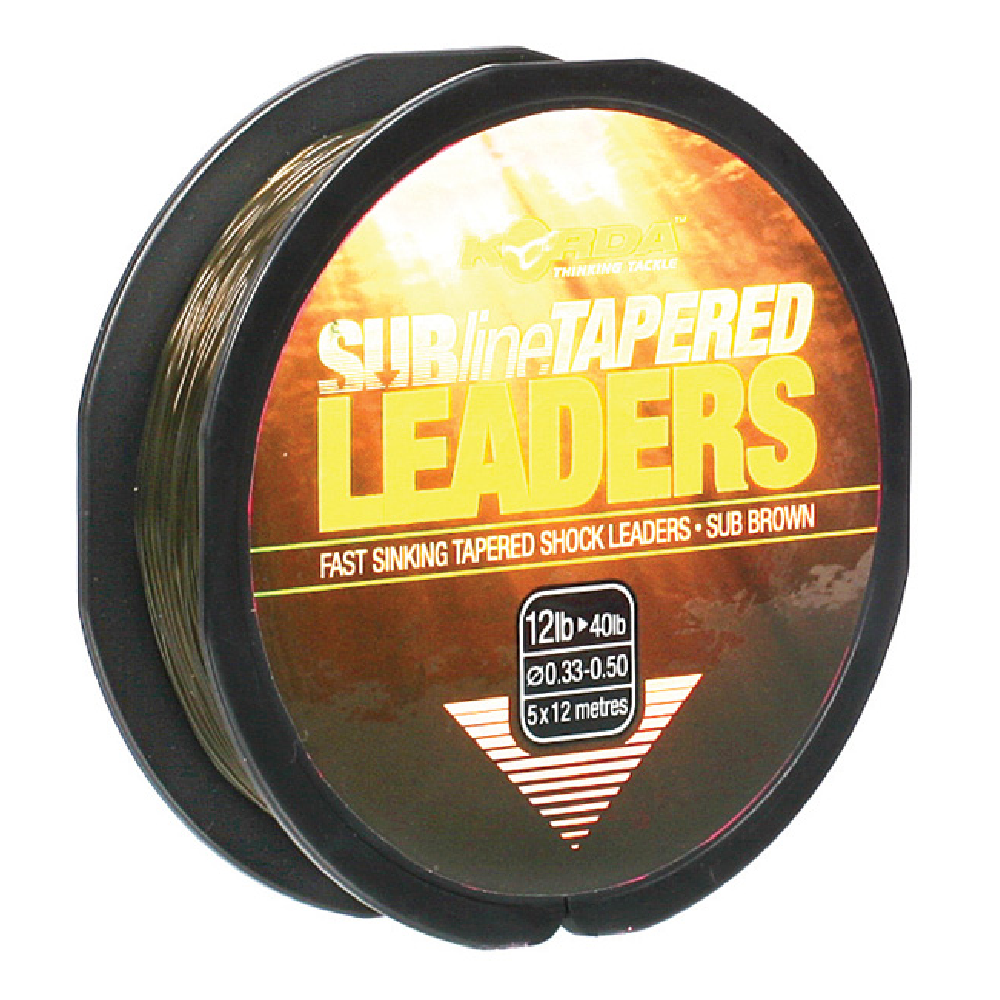 Subline Tapered Leaders 5x12m