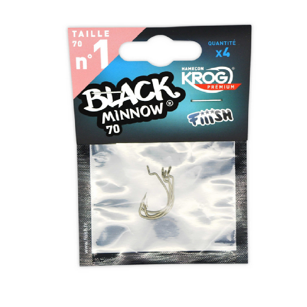 Ami Krog Premium Per Black Minnow Taglia 1