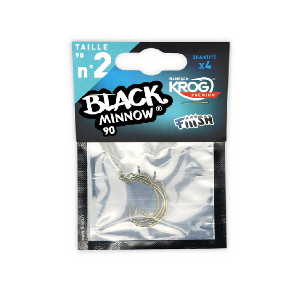 Ami Krog Premium Per Black Minnow Taglia 2
