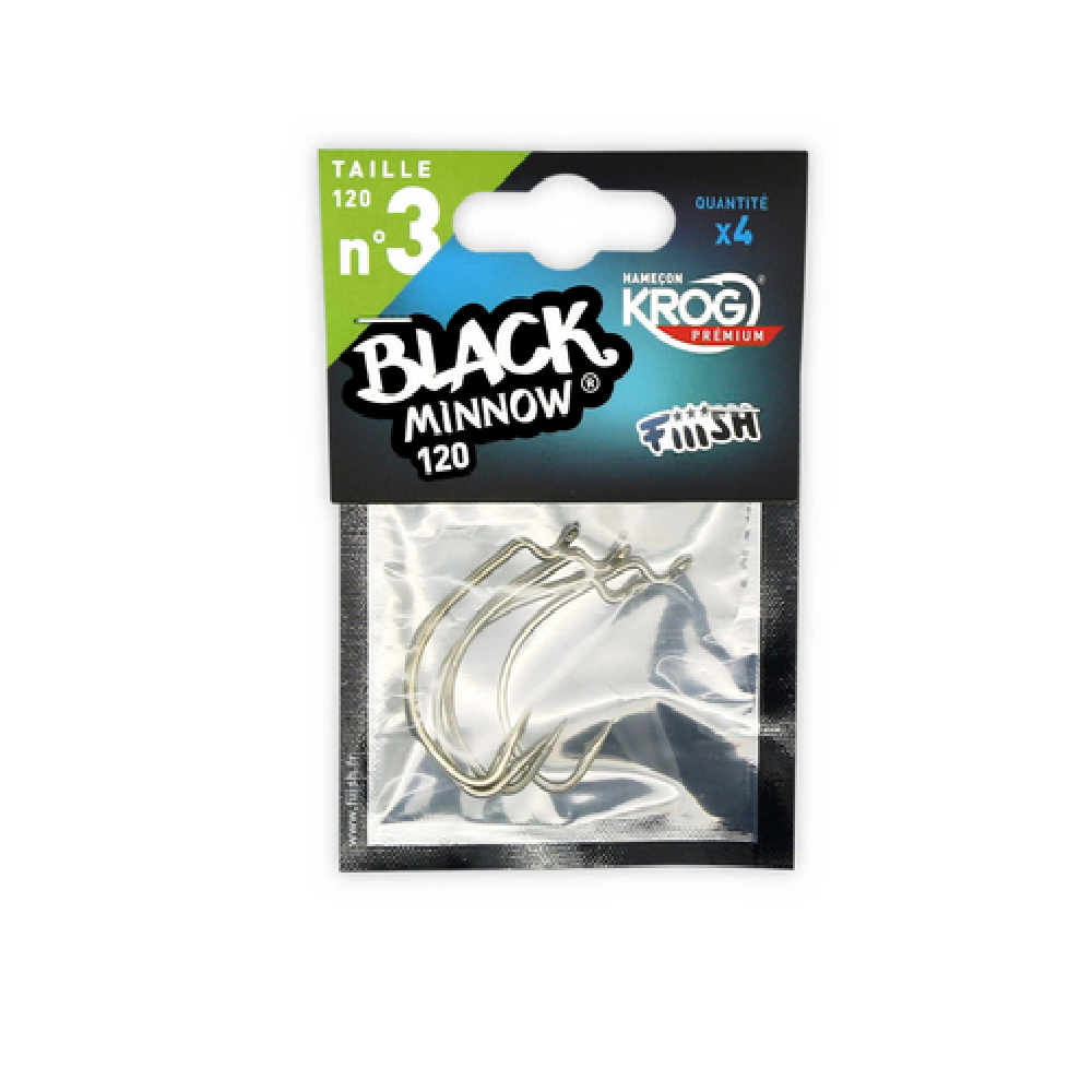Ami Krog Premium Per Black Minnow Taglia 3