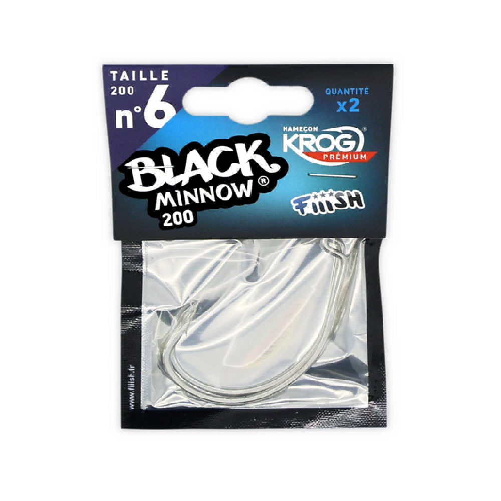 Ami Krog Premium Per Black Minnow Taglia 6