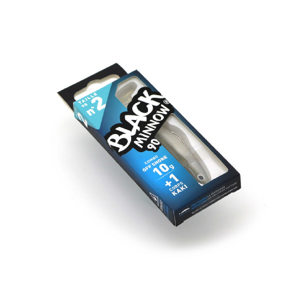 Black Minnow Combos+Corpi Taglia 2