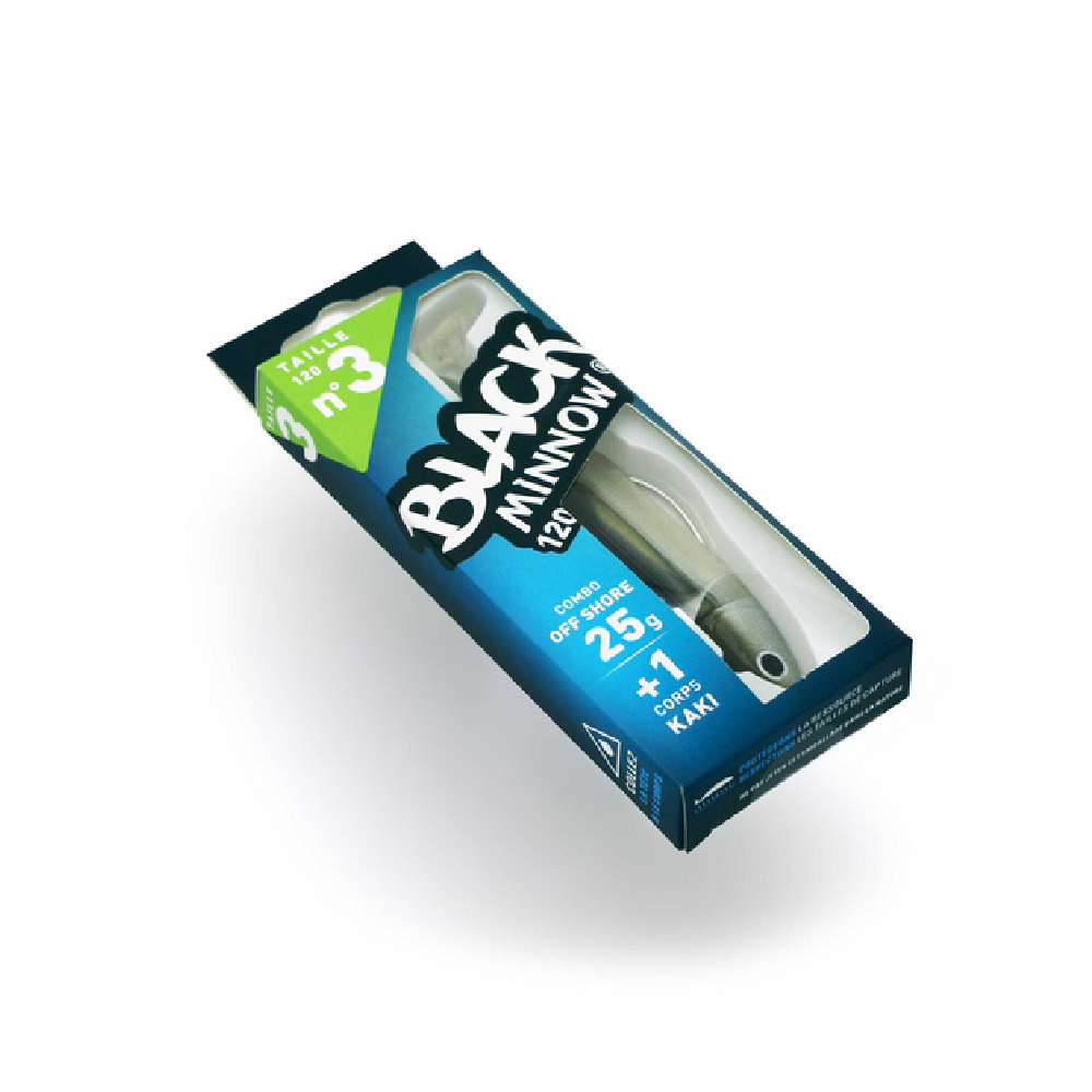 Black Minnow Combos+Corpi Taglia 3