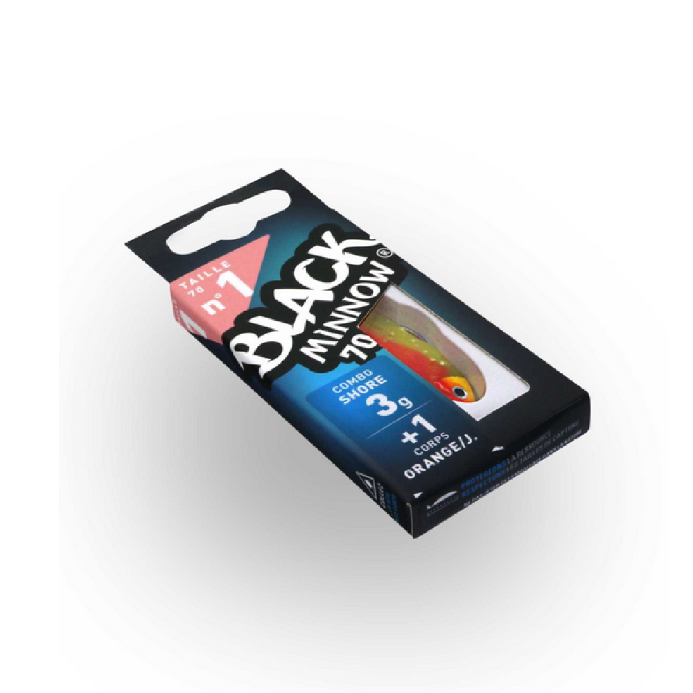 Black Minnow Combos+Corpi Taglia 1