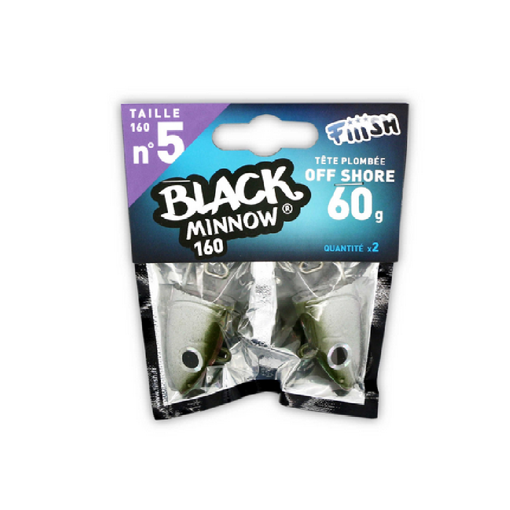 Teste Piombate Per Black Minnow Taglia 5