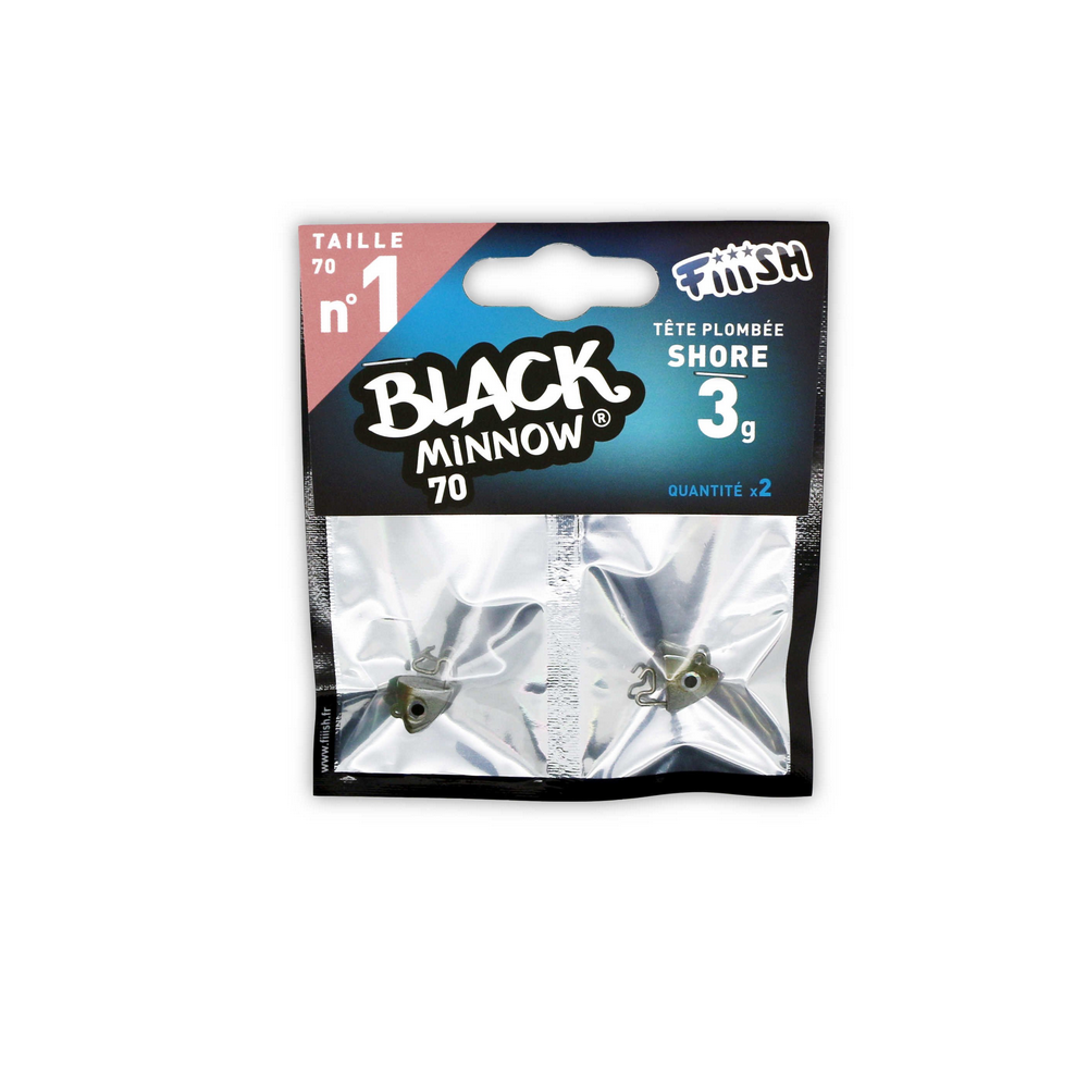 Teste Piombate Per Black Minnow Taglia 1