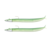 Crazy Sand Eel Double Combos Taglia 1 - cse5007 - pearl-green - 100-mm-2 - 10-g-2 - 2