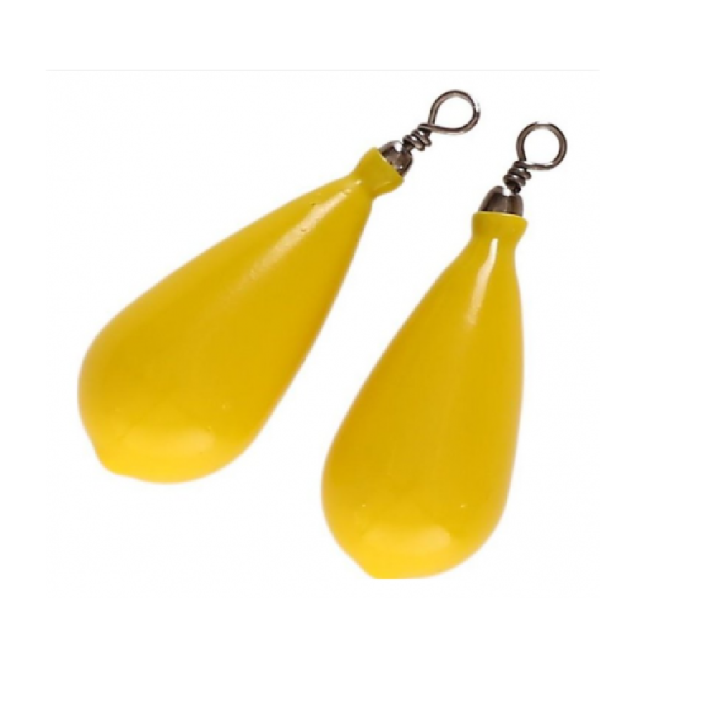 Piombo Ogiva Plastificato Giallo