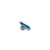 Dish 0.6 g - dish - 27-blue-silver - 2-cm - 06-g