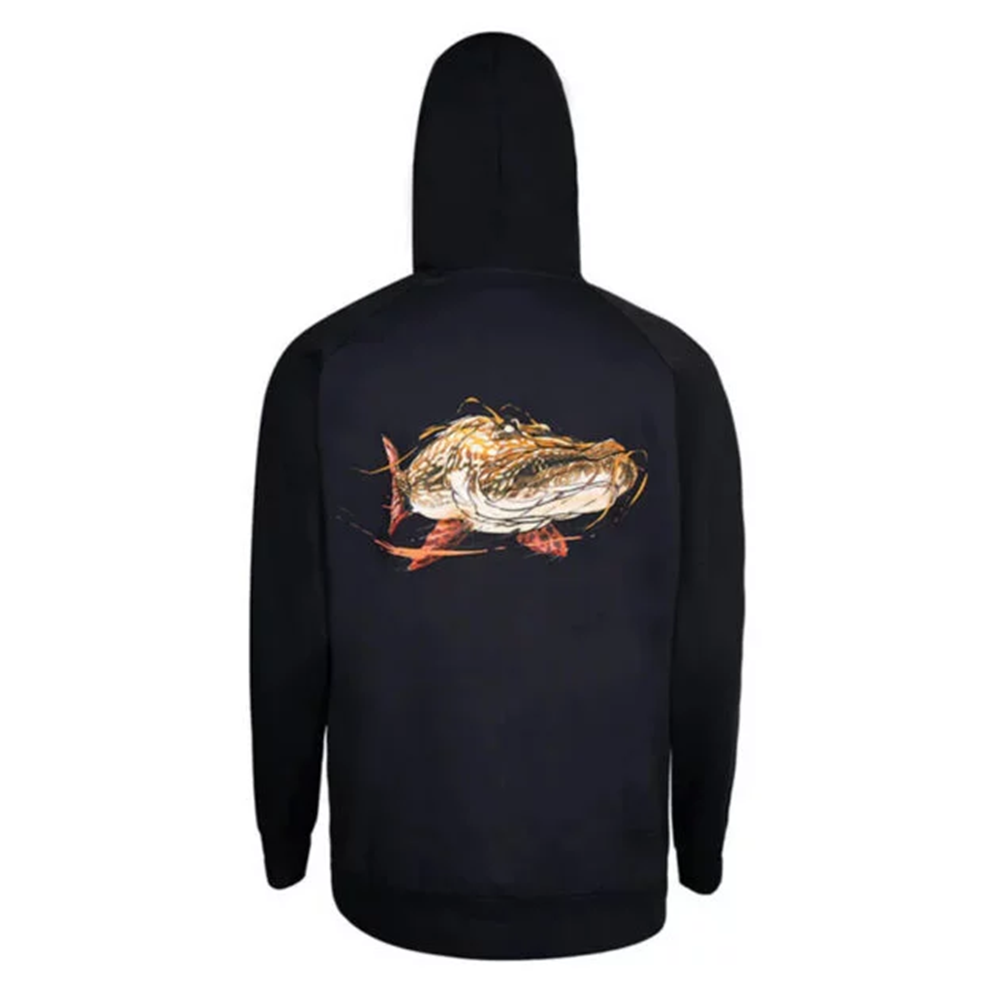 Felpa Hoodie Pike Black
